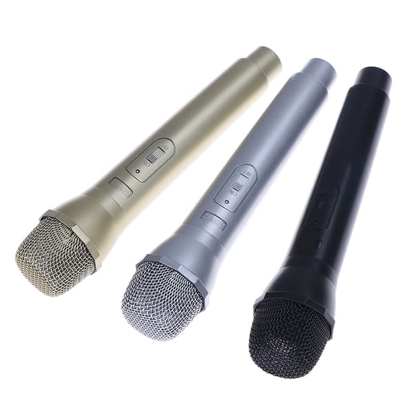 1 stk Dummy Mikrofon Simuleringsmodell Mic Shell Performance Pro Svart
