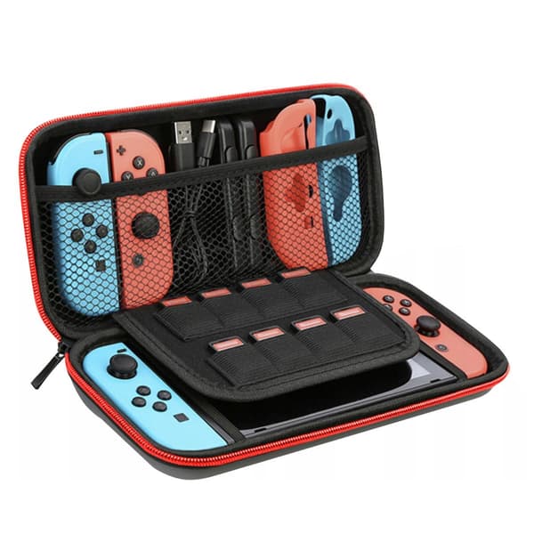 Protective Case for Nintendo Switch: Shockproof & Practical Svart black