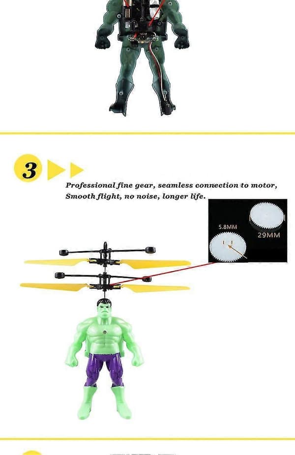 Spiderman Anime Figur Induktionsflygplan Hängande Flygande S JJM