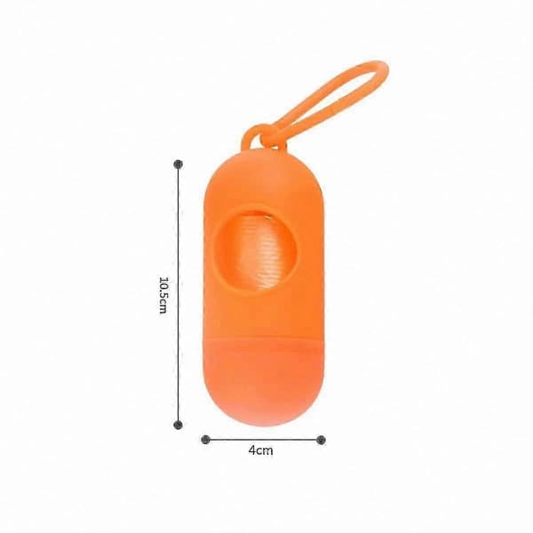 Sort & Orange hundeposeholdere, 2-pak til nemme gåture