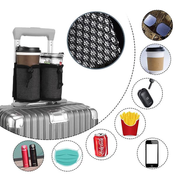Bag Travel Cup Holder Bagasje Armlene Organizer - spot salg