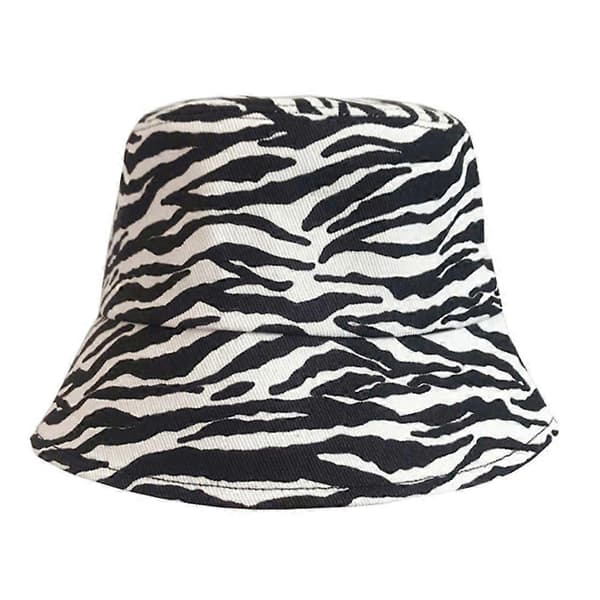 Solhat Åndbar UV-beskyttelse Bøllehat Zebra Stribet Sommersolhat 30X30CM Multi