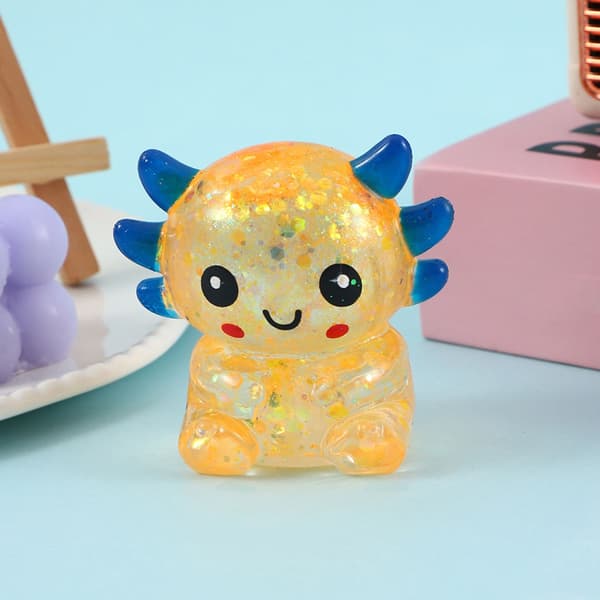 Salamanderformet leketøy for kontorarbeidere og studenter, klemmeleke som reduserer angst