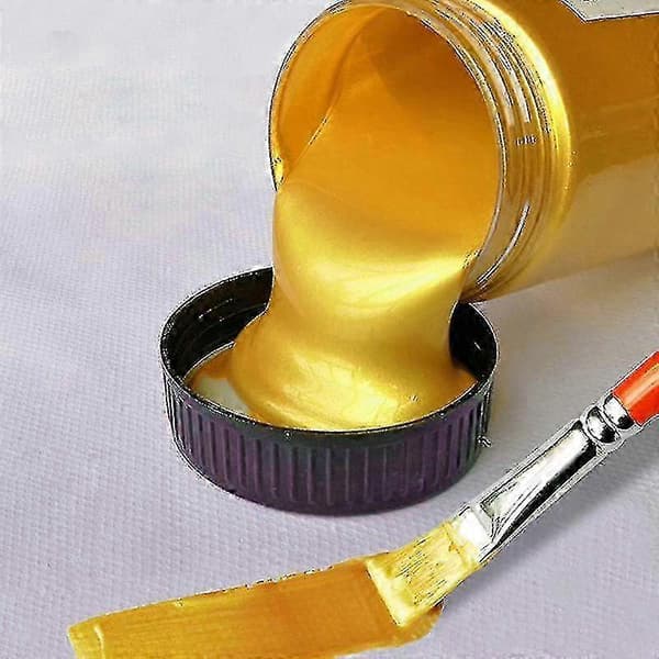 Metallisk Gullmaling 100ml Vanntett For DIY Statuerestaurering Guld