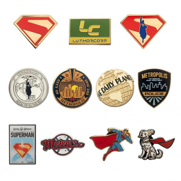 Superman Film Blind Box Pin