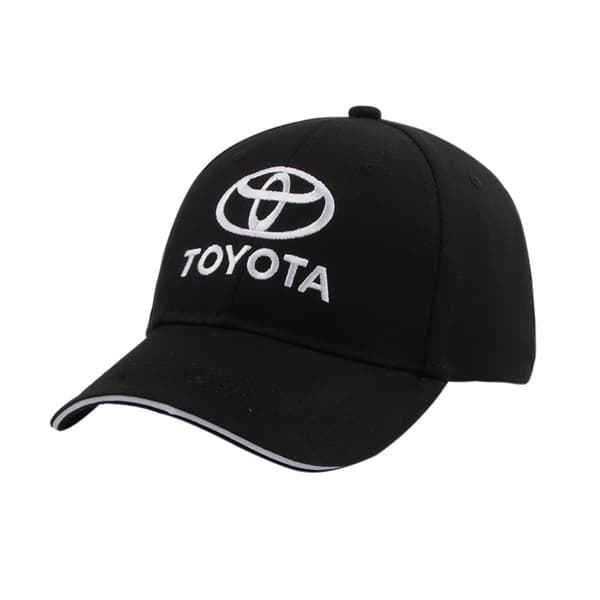 Toyota-logo brodert caps Svart