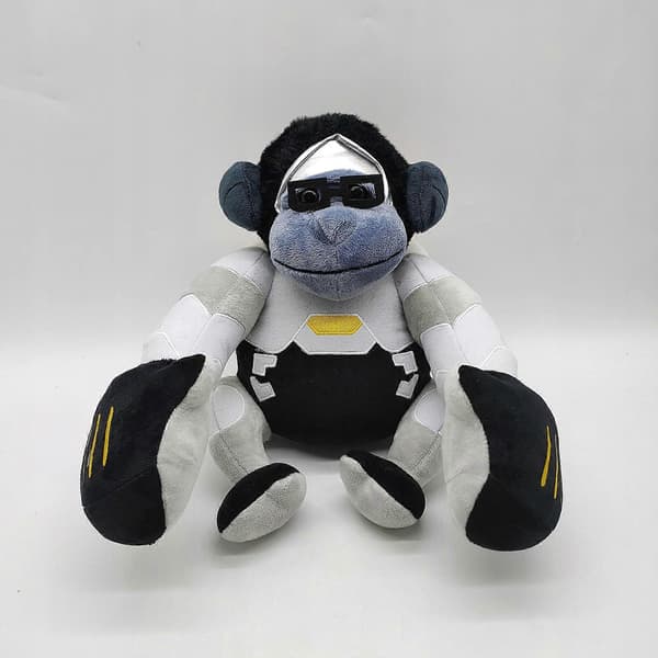 Jumbo Winston plysjdukke 9 tommer gorilla kosedyr