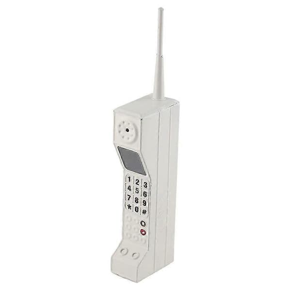 Retro trådlös telefonlur Vit