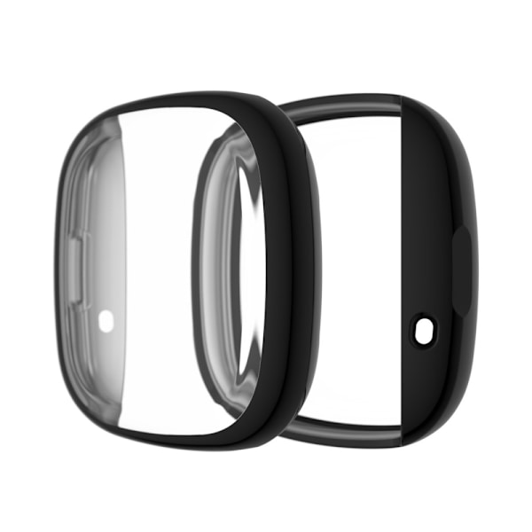 Fuld Dæknings Skal Fitbit Versa 3/Sense Sort