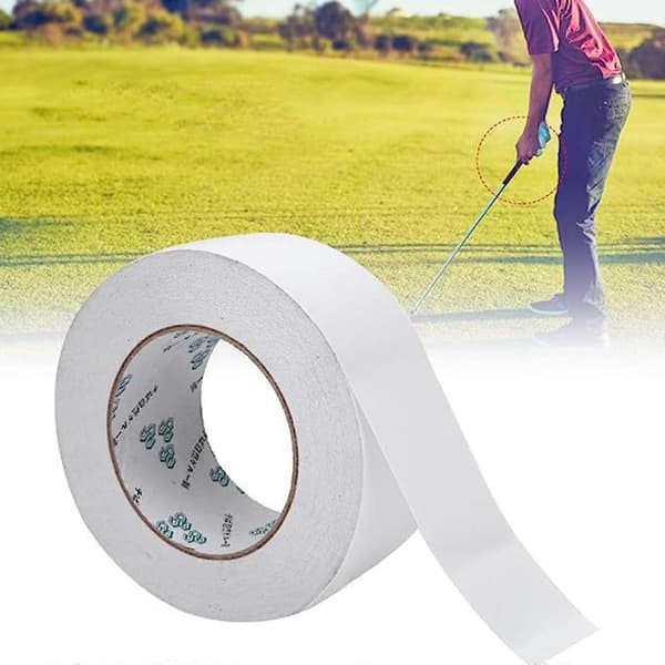 Dubbelsidig Golfgrepptejp Golfklubbor Greppinstallation Golfgrepptejp Multifunktionell Puttertejp Klippbara Remmar 50MM x50 meters