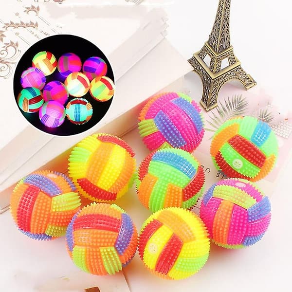 10 STK Lysende sprettball, Diameter: 7.5cm Diameter 7.5cm Inte angivet
