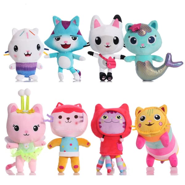 Gabby's Dollhouse, 28 cm Pandy Paws -pehmolelu