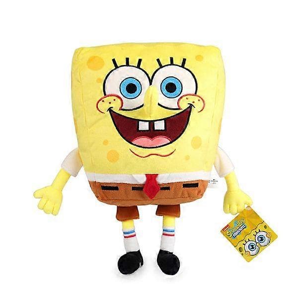 Svampebob Firkant, Patrick Stjerne, Snegl, Blæksprutte Plys - 40 cm
