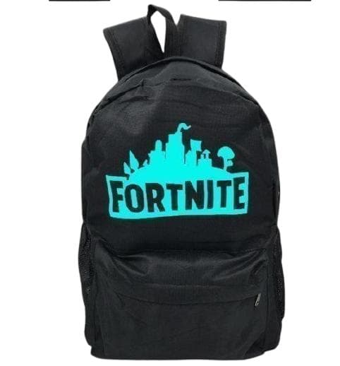 Fortnite Rygsæk Sort Night Luminous Lyser i Mørket