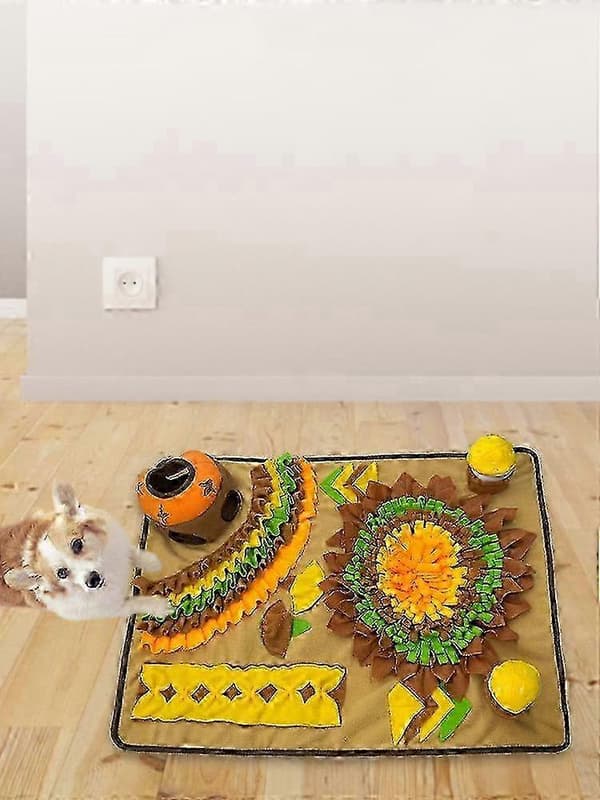 Slow Feeder Snuffle-måtte i fleece