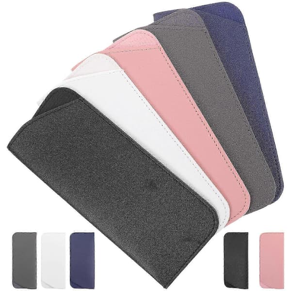 Brillepose Brilleetui til opbevaring 10 stk. assorterede farver