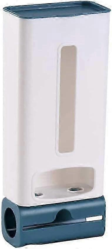 Vægmonteret plastikpose-organizer - Køkkenaffaldsposedispenser & holder for nem adgang til plastikposer