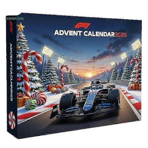 F1 Racing Advents Nedtællings Julekalender Blind Box 2025