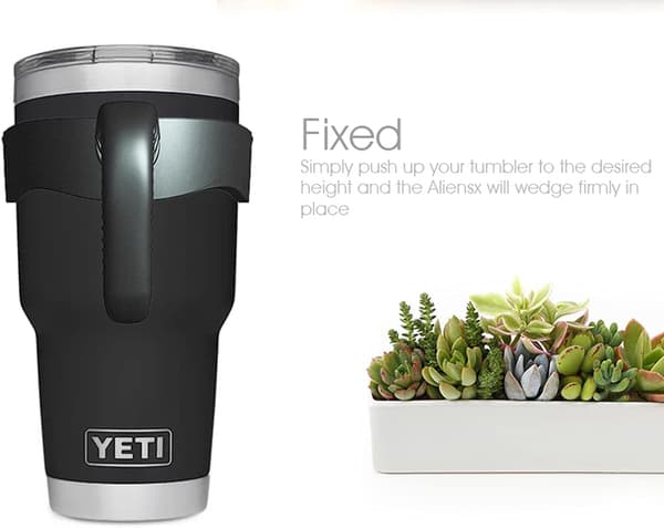 YETI 30oz Rambler Kopphåndtak, sklisikkert reisehåndtak for Yeti Rambler, Oz