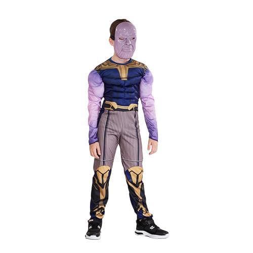 Thanos Deluxe -naamiaisasu Halloween monivärinen