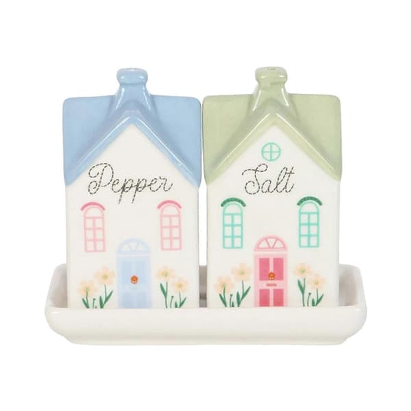 Pastellhus Salt- och Pepparströare