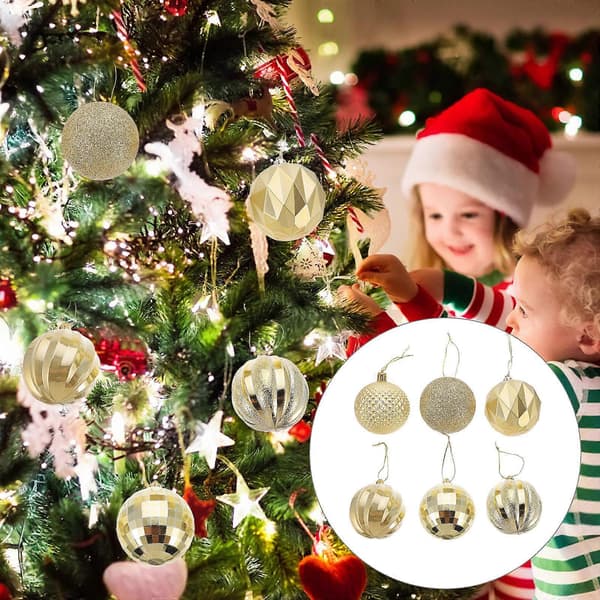 Yndige julevedhæng Juletræ dekorativt vedhæng til pynt 1 sæt