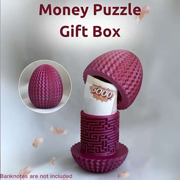 Money Box: Mysterious Surprise Gift, Easter Egg Gift, Birthday and Halloween Gift, Brain Teaser Game Set