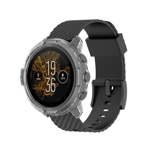 TPU Suojakotelo Suunto 7 Älykellolle Transparent