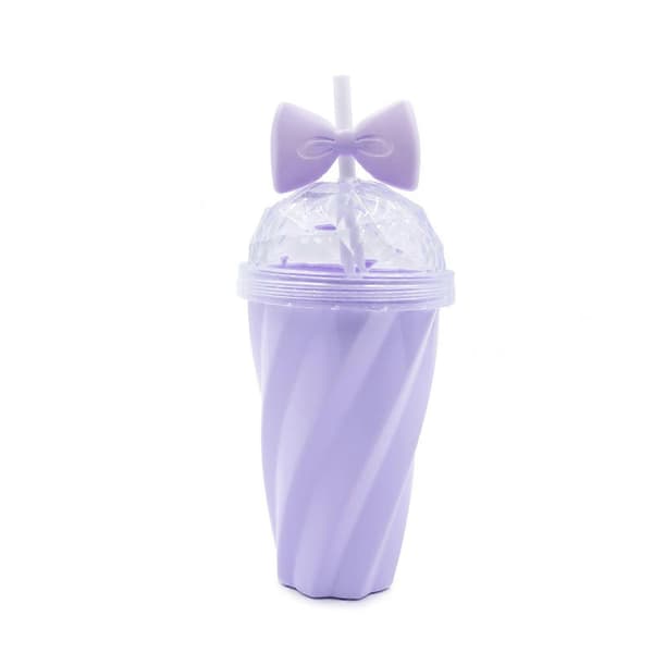Portable Twist Cup Internet Celebrity Straw Mug Coffee Mug Straw Water Bottle
