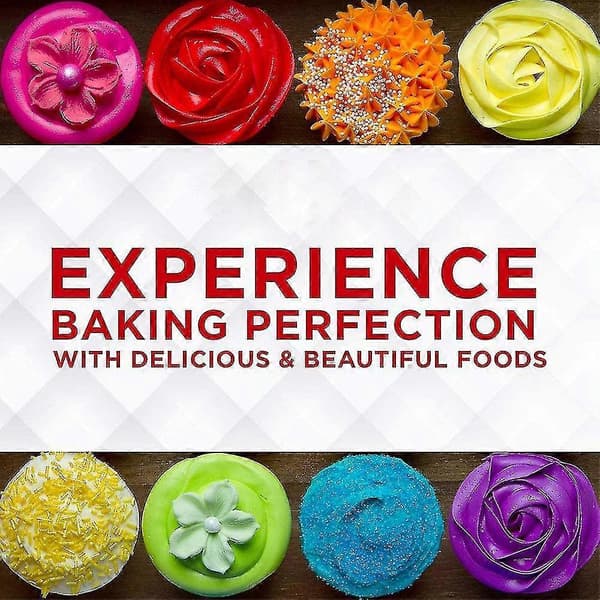 Silikon Cupcake Bakekopper Gjenbrukbare Silikon Bakekopper - Non-stick Lett Å Rengjøre Silikonkopper For