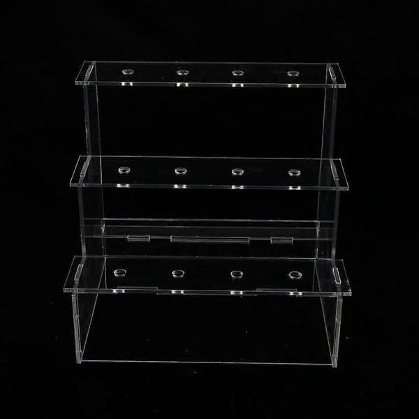 Akryl 12-hulls Cup Cake Push Stand Displayholder