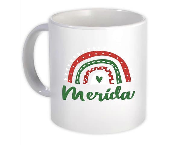 Gavekrus: Merida Mexico Regnbue