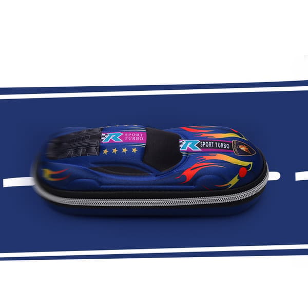 3D Racing Car Pennal EVA Vanntett etui