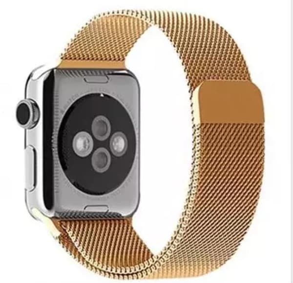 Apple Watch 4 - 44mm - Stållænke i rustfrit stål fra Royben Blå