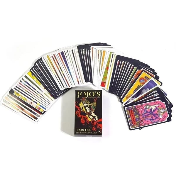 Anime JoJo Bizarre Adventure Tarotkort Spådomsdäck Engelsk Versjon Oracle Brettspill for Venner Fest
