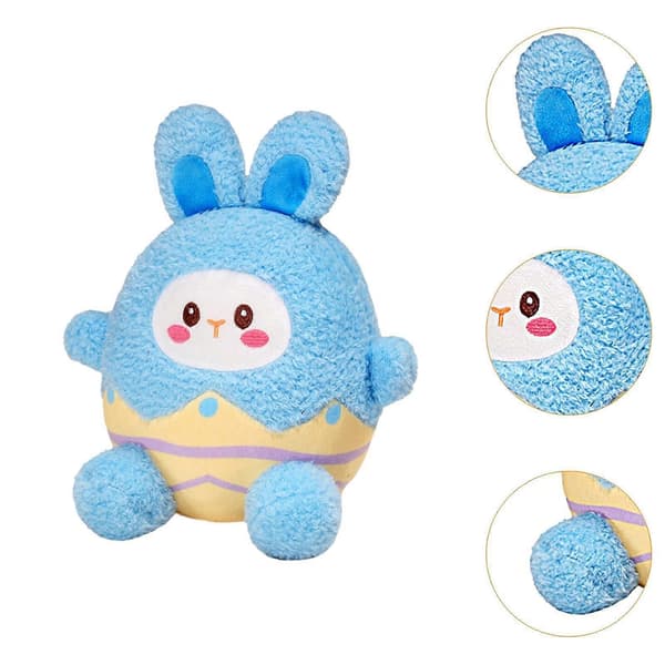 Easter Eggshell Rabbit, Rabbit Doll, Party Favors Collections, Home Decoration blue