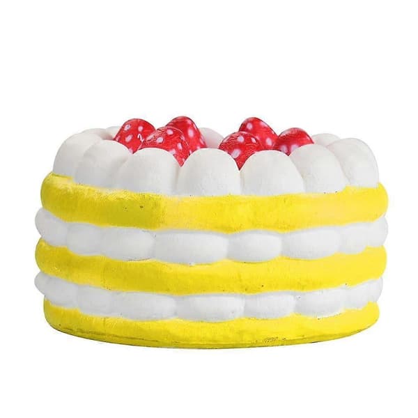 Skolstart Rea Leksaker Jordgubbs Mini Tårta Squishy Långsamt Stigande Krämdoftande Dekompression Bot Leksak