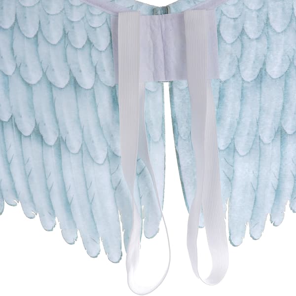 Non-Woven Stof Festlige Englevinger Halloween Oversized Sort Hvide Vinger Kostume rekvisit Ea