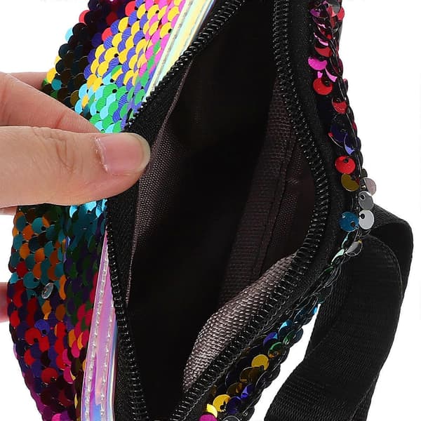 Dame taljetaske Fishtail Crossbody Pung til opbevaring