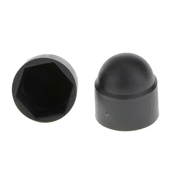 3 av 10 M6/M8/M10 kuppelhode mutter beskyttelseshetter, agon mutterdeksler