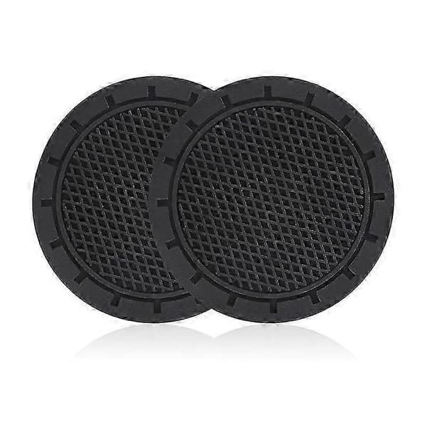 2 universelle bilkopholder silikoneunderlag (7 cm, sort), reservedele