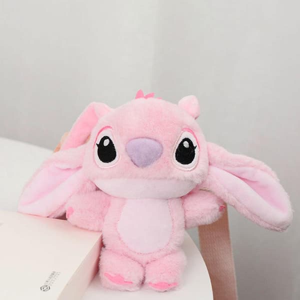 Stitch Puhelin Avaimenperä Pehmo Matkapuhelin Riipus Pehmolelu Nukke Ripustin E One size