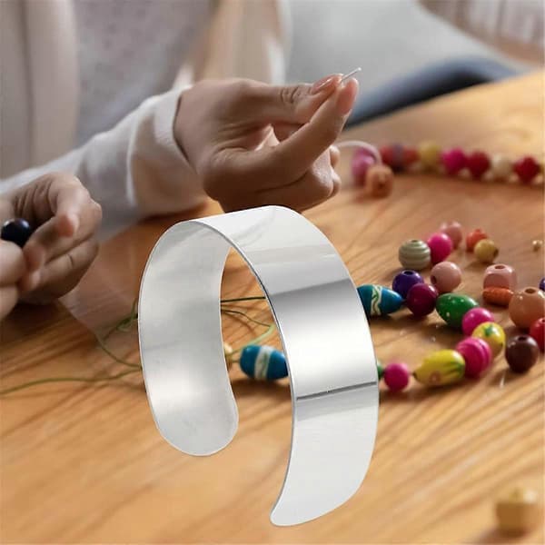 8 stk. Håndleddscorsage Mansjetter, Armbåndsemner for Smykkefremstilling DIY