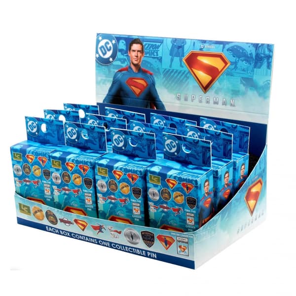 Superman Film Blind Box Pin