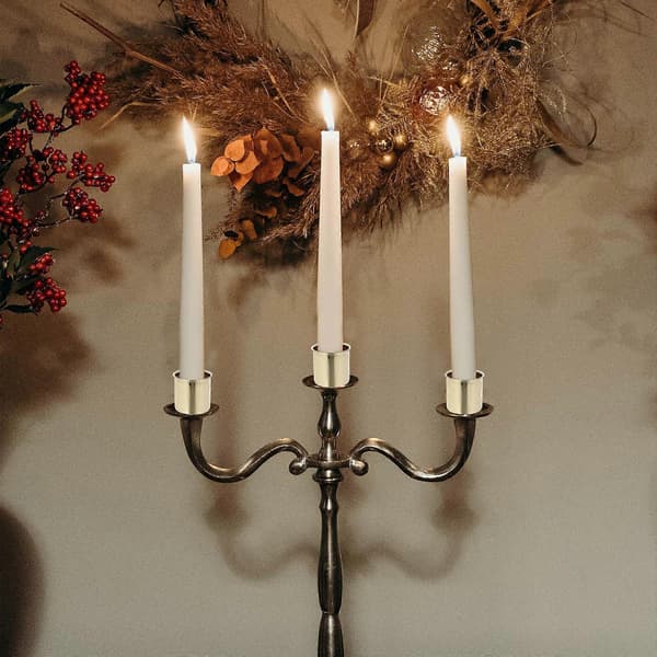 Lyskopp Jernkunst Dekorativ Lysholder for Hjem 10 stk Jul DIY Lysestake