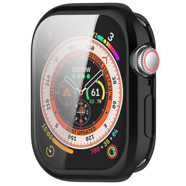 Apple Watch 10 46 mm Skal Heltäckande TPU Sort 5