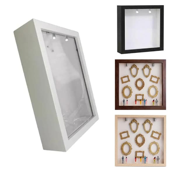 Miniature Photo Frame with LED Light - DIY Mini Museum Memory Frame