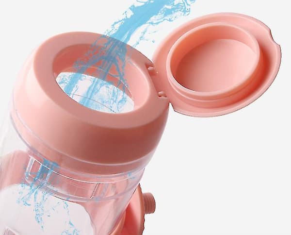 Pxcl Drikkefontæne til kæledyr, hængende vandkop pink small