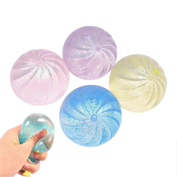 Glitterhöyrypullalelu - hauskanpitoon - 2 kpl 2pcs