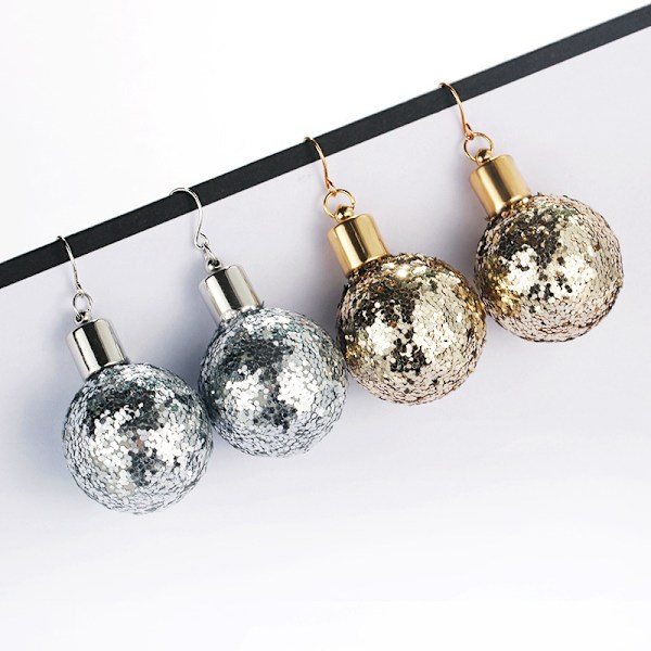 Nye juleøredobber Julehattøredobber Silver Kula Silver